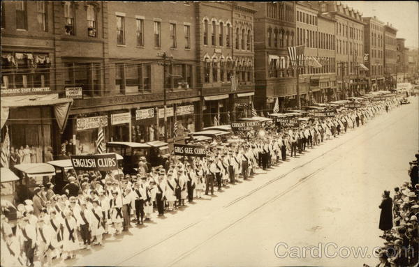 July 4th Parade 1927 Concord New Hampshire