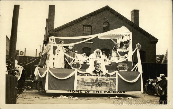 Parade Float - July 4, 1927 Concord New Hampshire