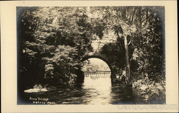 Arch Bridge Medway Massachusetts