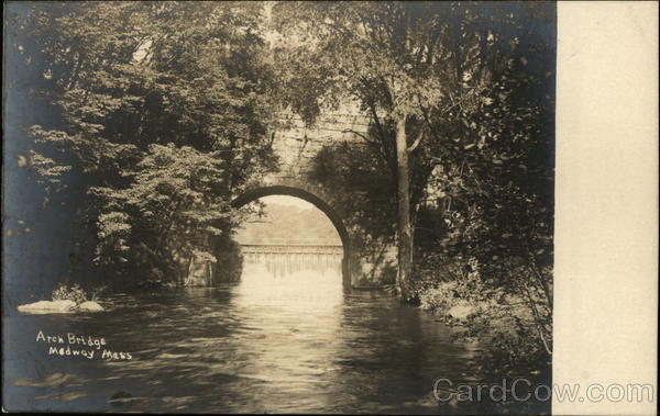 Arch Bridge Medway Massachusetts