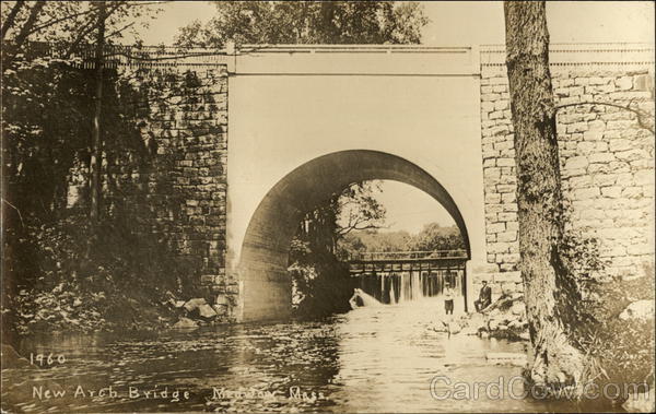 New Arch Bridge Medway Massachusetts