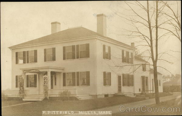 P. Pittfield Millis Massachusetts