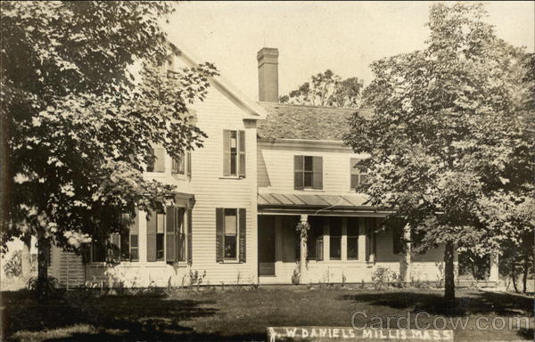 J. W. Daniels Millis Massachusetts