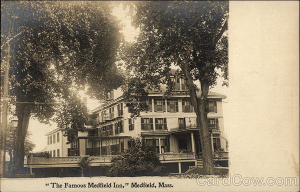 The Famous Medfield Inn Massachusetts