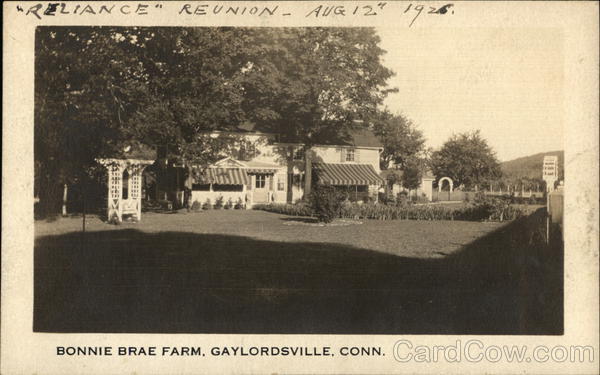 Bonnie Brae Farm Gaylordsville Connecticut