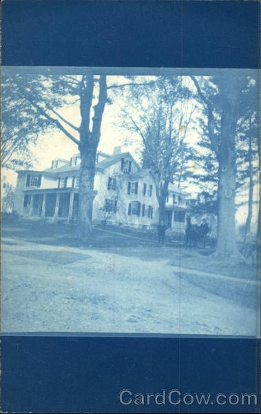 House Pomfret, CT Postcard