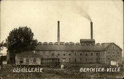 Distillerie Berthierville, QC Canada Quebec Postcard Postcard Postcard