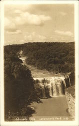 Genesee Falls, Letchworth Park Postcard