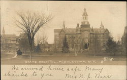 State Hospital Postcard