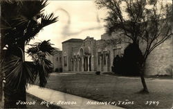 Junior High School Harlingen, TX Postcard Postcard Postcard