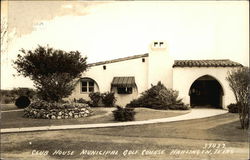 Club House Municipal Golf Course Postcard