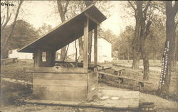 Old Blennerhassett Well on Blennerhassett Island Postcard