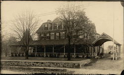 Fowler House Sharon, MA Postcard Postcard Postcard