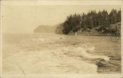 Rip Currents in Seymour Narrows British Columbia Canada Postcard Postcard Postcard