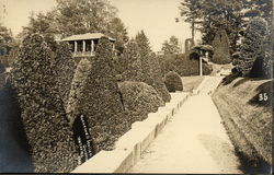 Hunnewell Italian Gardens Postcard