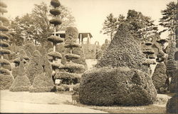 Hunnewell's Italian Garden Postcard