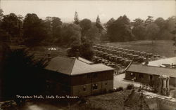Preston Hall, Huts from Tower UK Postcard Postcard Postcard
