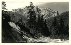 Castle Crags Castella, CA Postcard Postcard Postcard