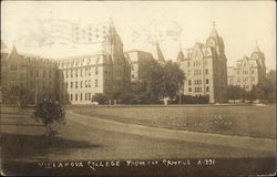 Villanova College from the Campus Postcard