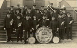 United Shoe Machinery Co. Band Beverly, MA Postcard Postcard Postcard