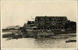 Brenton Automobile Club, Bass Point Nahant, MA Postcard Postcard 