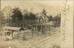 Hotel Hoag, Hoag Lake Park Postcard