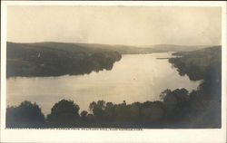 Connecticut River showing Haddam from Brainard Hill Postcard