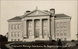 Tourtellotte Memorial High School Postcard