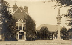 School Bldg and Dormitory, Pomfret School Connecticut Postcard Postcard Postcard