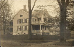 Congregational Parsonage Postcard