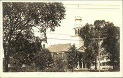 Street in Town Sharon, CT Postcard Postcard Postcard