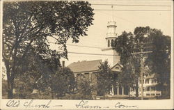 Old Church Sharon, CT Postcard Postcard Postcard