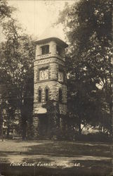 Town Clock Sharon, CT Postcard Postcard Postcard