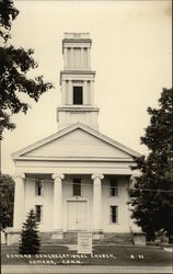 Congregational Church Somers, CT Postcard Postcard Postcard