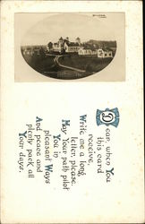 Connecticut Agricutlural College Postcard