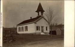 Old Country Church - Torrington? Postcard