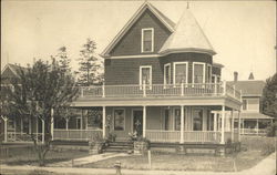 Large Victorian Home Postcard