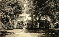 Loomis Homestead Built in 1690 Postcard