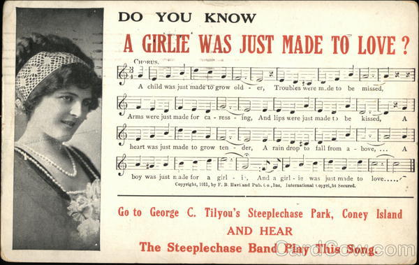 A Girlie Was Just Made To Love Advertising