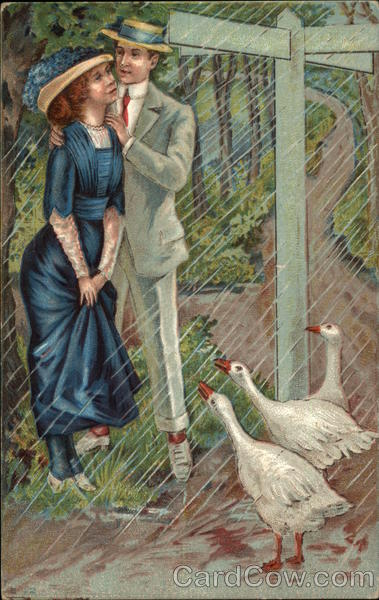 A Couple in the Rain Couples