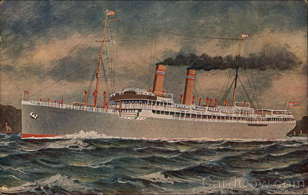 S.S. Kristianiafjord - S.S. Bergensfjord Steamers