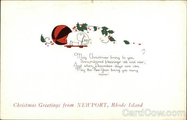 Christmas Greetings from Newport, Rhode Island