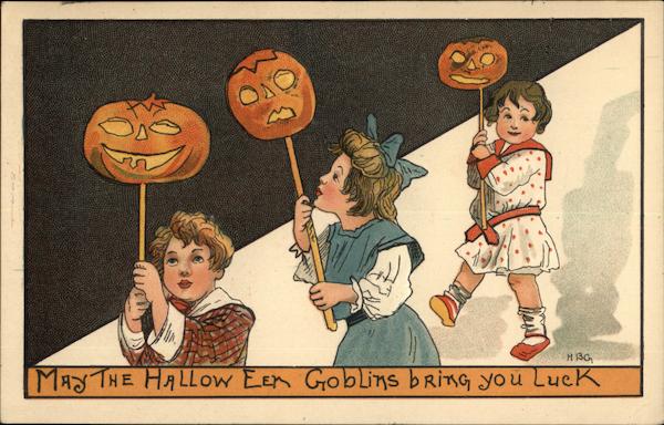 May the Halloween Goblins Bring You Luck H. B. Griggs (HBG)
