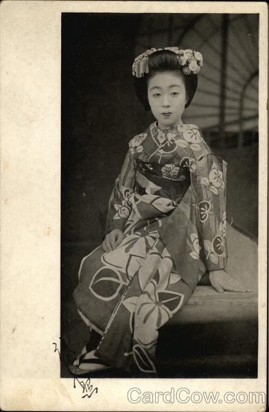 Japanese Geisha Portrait Women