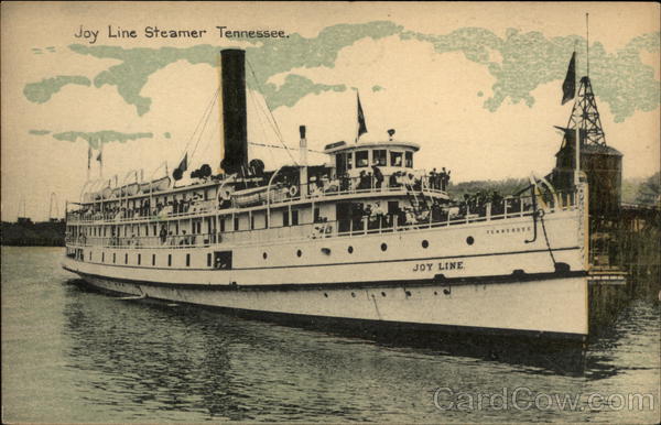 Joy Line Steamer Tennessee Steamers