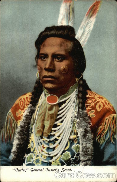 Curley, General Custer's Scout Native Americana