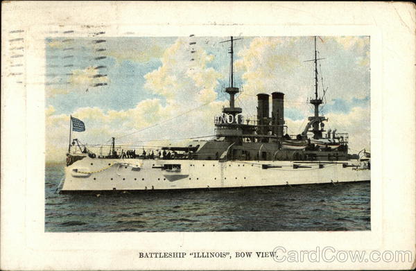 Battleship Illinois, Bow View Navy