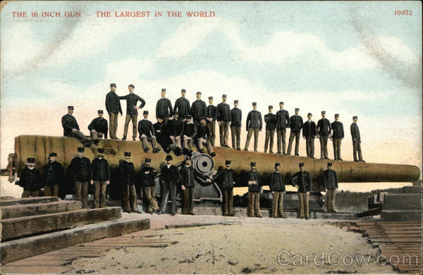 The 16 Inch Gun -- The Largest In The World Military