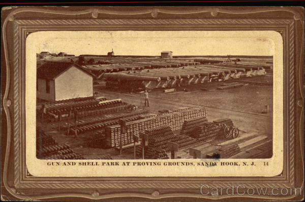 Gun and Shell Park at Proving Grounds, Sandy Hook, N. J.