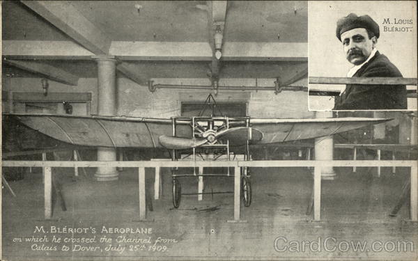 M. Bleriot Aeroplane at Selfridges Aviators